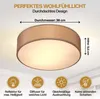 Plafonnier moderne 40W rond 38 cm 2 flammes E27 lampe en Voir les images du produit 2