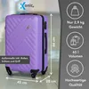 Xonic Design Reisekoffer mit Rollen 360° - ABS Produktbild-Vorschau 2