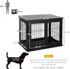 PawHut Cage pour chien animaux cage en bois MDF classe E1 3 Voir les images du produit 4