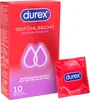 A box of Durex condoms and one individual condom packet. Anteprima dell’immagine prodotto