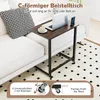 COSTWAY Beistelltisch mit Rollen, Laptoptisch mit Produktbild-Vorschau 6