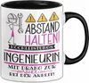 Ingenieurin Tasse Geschenk Lustig Abstand Halten Produktbild-Vorschau 1