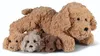 Plüschhund Kuscheltier Cozy Noxxiez FP506 mit 3 Welpen Produktbild-Vorschau 6