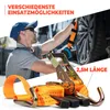 4x 35mm Spanngurt Auto Transport Zurrgurt Radsicherung PKW Produktbild-Vorschau 3