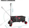 Wiltec Chariot de transport pliant Enfant – 1140 x 505 x Voir les images du produit 9