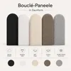 LIKMA Wandkissen Bouclé Polsterpaneel 60x25 cm Grau Produktbild-Vorschau 3