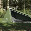 vidaXL Tunnelzelt 1 Person Grün Wasserdicht Produktbild-Vorschau 2