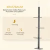 PawHut Kratzbaum Deckenhoch, 228-260 cm Höhenverstellbarer Produktbild-Vorschau 4