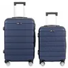 Aga Travel Set di valigie da viaggio MR4687 Blu Anteprima dell’immagine prodotto 1