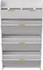 UnboxG Weißer Schuhschrank 3 Ebenen mit Ablagefläche, Produktbild-Vorschau 12