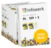 Infowerk Papier do tlačiarne kopírovací papier 5000 listov Náhľad obrázku produktu 3