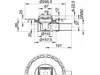 Dallmer Bodenablauf TistoStone Plan VC 10, DN 50, 100 x 100 Produktbild-Vorschau 3