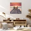 Bild auf Leinwand - Leinwandbild - Einteilig - Brücke Holz Produktbild-Vorschau 7