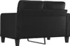 vidaXL 2-Sitzer-Sofa Schwarz 120 cm Kunstleder Produktbild-Vorschau 5