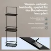 doporro Duschablage ohne Bohren 3 Ebenen Badregal Stehend Produktbild-Vorschau 6