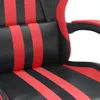 Gaming-Stuhl mit Fußstütze Schwarz und Rot Kunstleder Produktbild-Vorschau 8