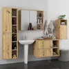 Armoire suspendue pour salle de bain VAMI Artisan Chêne, Voir les images du produit 12