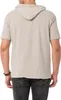 Red Bridge Herren T-Shirt mit Kapuze Beige M Produktbild-Vorschau 3