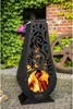Gartenkamin HAWANA Ofen 50x33x108cm Creole Kamin Ofen Produktbild-Vorschau 17