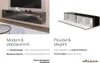 Wohnwand Schwarz Full Hochglanz TV Lowboard 180 cm Produktbild-Vorschau 10