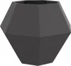 vidaXL Pflanzkübel Schwarz 100 x 100 x 80 cm Stahl Produktbild-Vorschau 1