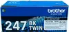 brother TN-247BKTWIN  schwarz Toner, 2er-Set Produktbild-Vorschau 4