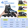 Rollschuhe, Inliner Roller Skates mit 4 Größen Verstellbar, Produktbild-Vorschau 2