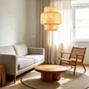 JDONG Hängelampe Wohnzimmer Pendelleuchte Bambus BohoLampe Produktbild-Vorschau 5