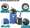 Wiltec Sandfilteranlage 250 W mit 14l Filtertank und Produktbild-Vorschau 3