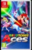 Cover art for a video game featuring Mario and Princess Peach playing tennis. Náhled obrázku produktu