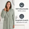Betz Bademantel Frottee mit Kapuze für Herren und Damen Produktbild-Vorschau 4