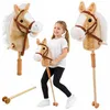 Cavalluccio a bacchetta, testa di cavallo, suoni di galoppo Anteprima dell’immagine prodotto 2