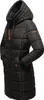 Marikoo Damen Wintermantel warmer Winterjacke Vegan Produktbild-Vorschau 3