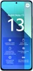 A marketing image of a smartphone displaying its features. Podgląd zdjęcia produktu