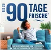 A woman relaxing on a couch with large text overlay advertising "90 Tage Frische" (90 days freshness). Podgląd zdjęcia produktu
