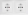 Berker 47209909, Typ F, Weiß, Thermoplast, IP20, 250 V, 16 Produktbild-Vorschau 1