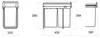 Victory Double Man 2x14L grigio alluminio/antracite Telaio Anteprima dell’immagine prodotto 2