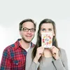 Mr. & Mrs. Panda Postkarte Lieblingsfreundin - Weiß - Produktbild-Vorschau 4