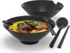 6-teiliges Ramen-Schüssel-Set – Traditionelles japanisches Produktbild-Vorschau 1