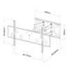 NEG TV-Wandhalterung ExTender 5015 Full Motion Farbe: Produktbild-Vorschau 4