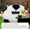 Green Bean Fußball-Sitzsack 90cm mit 250 Liter EPS Perlen Produktbild-Vorschau 4