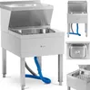 Moppbecken mit Waschbecken 61 x 50 x 84,5 cm Produktbild-Vorschau 1