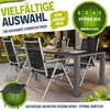 tillvex Gartenstuhl Silber klappbar aus Aluminium | Produktbild-Vorschau 3