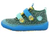 A side view of a child's shoe. Voir les images du produit