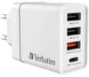 Verbatim 30 W USB nástěnná nabíječka se 4 porty, barva: Náhled obrázku produktu 1