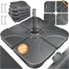 KESSER® Support pour parasol 4 pièces Poids du parasol Voir les images du produit 1