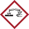 A safety symbol indicating corrosive material. Náhľad obrázku produktu
