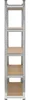 Metall-Lagerregal 150x70x30 Garage Silber 5 Regale Rebel Produktbild-Vorschau 5