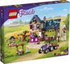 A LEGO Friends farm set with a house, tractor, and figures, displayed on its packaging. Produktbild-Vorschau