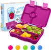 schmatzfatz Brotdose Kinder mit Fächern, BPA Frei Lunchbox Produktbild-Vorschau 1